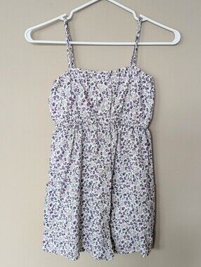 Y2K Bluenotes Floral Flowy Cami Tunic Top